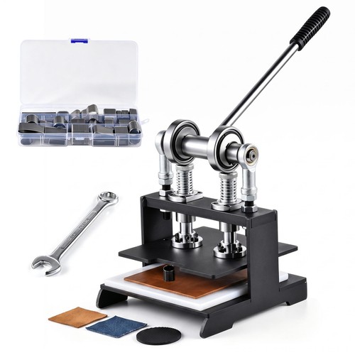 Leather press machine hole - press, machine,hole
